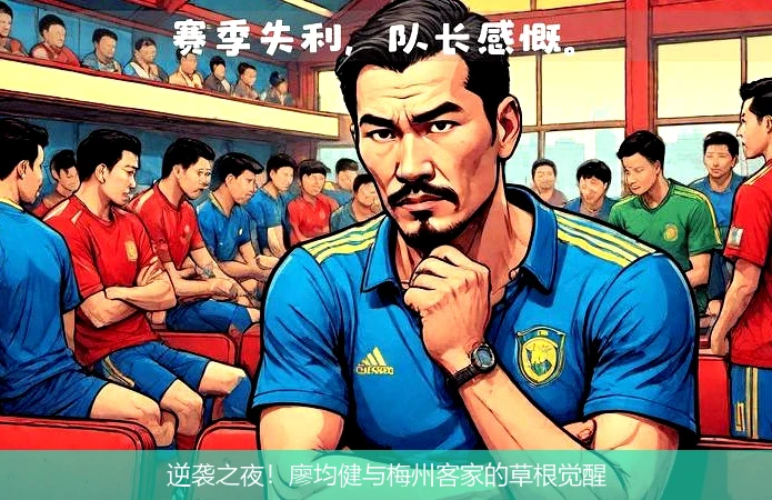 4月8日讯,逆袭之夜！廖均健与梅州客家的草根觉醒